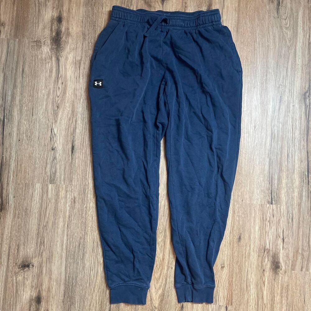 Under-armour Women's Navy and Blue Joggers-tracksuits